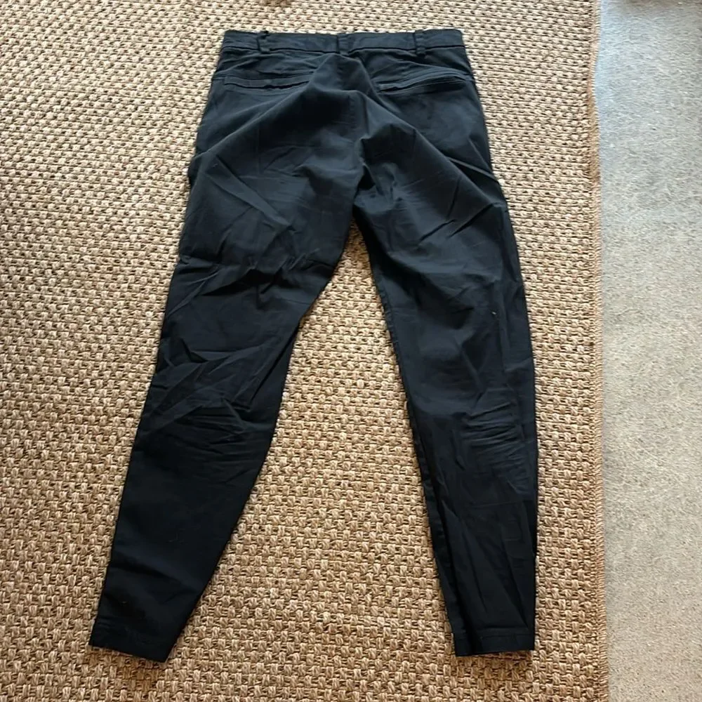 Lululemon black work pants, size 30.